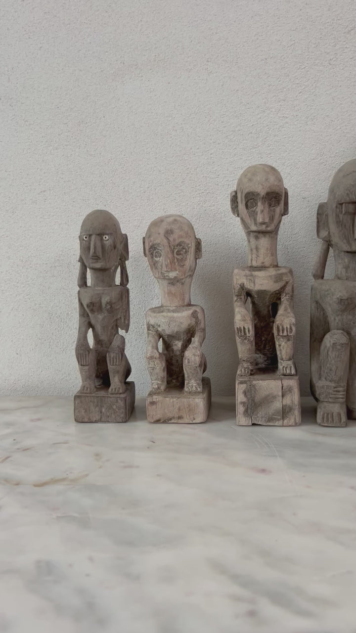 Antique Wooden Sumba Statues
