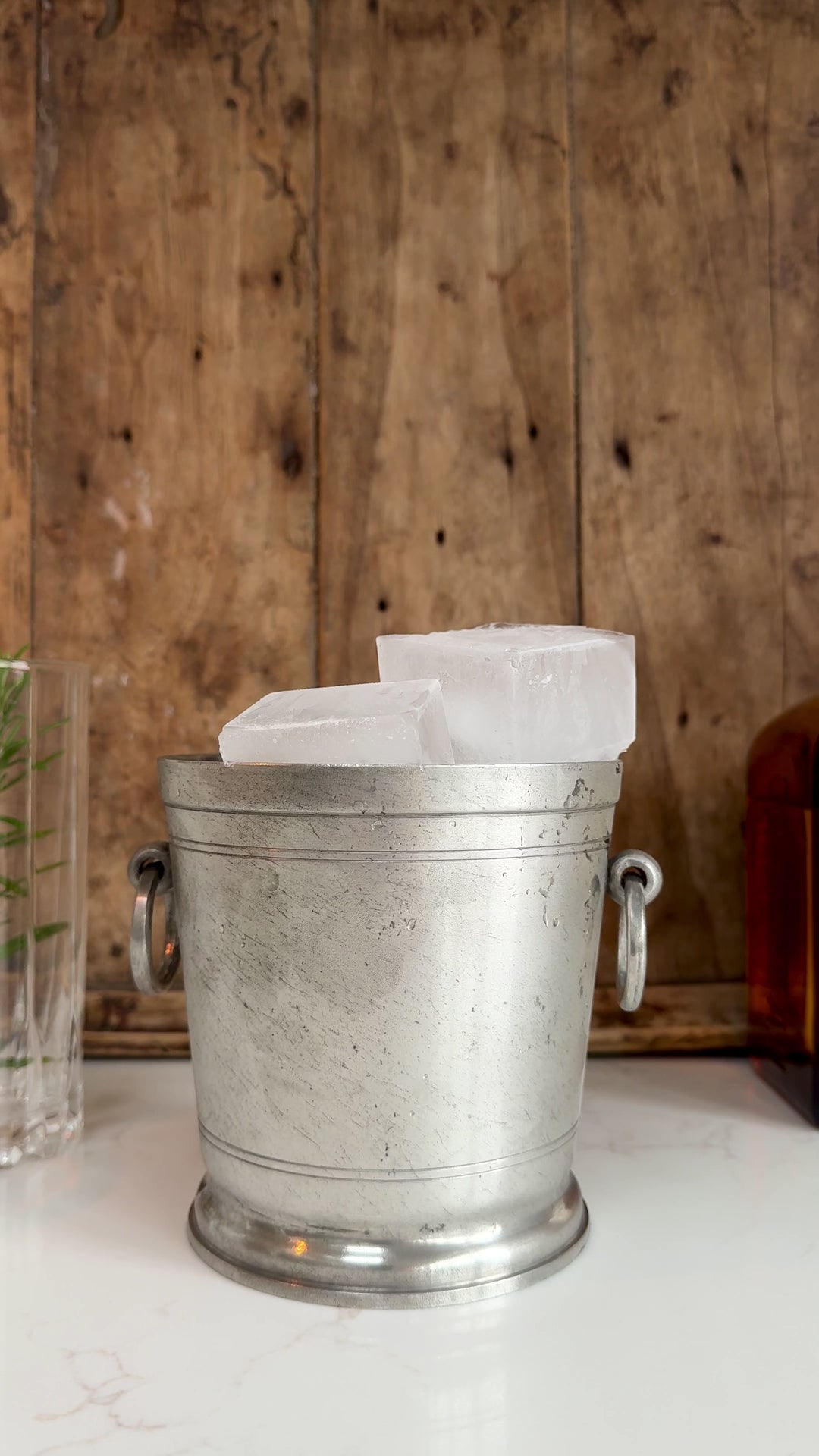 French Pewter Ice Bucket