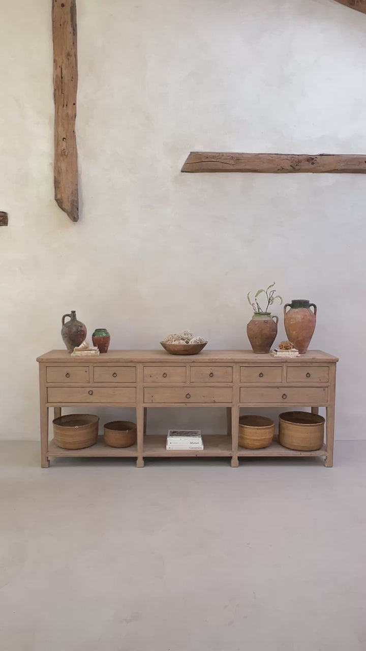 Large Rustic Console Falmouth b 