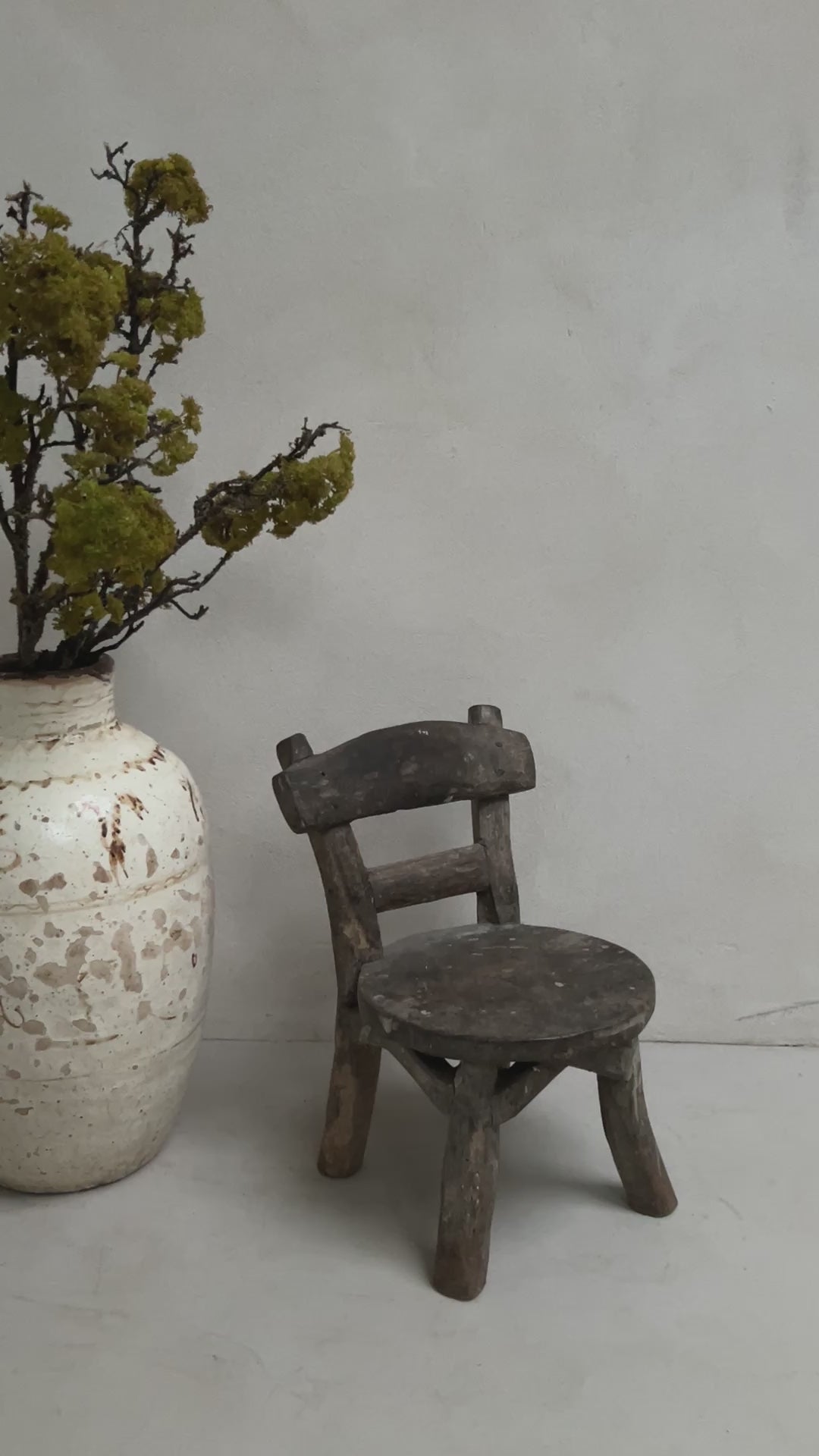 Mini antique wooden chair | Rafe