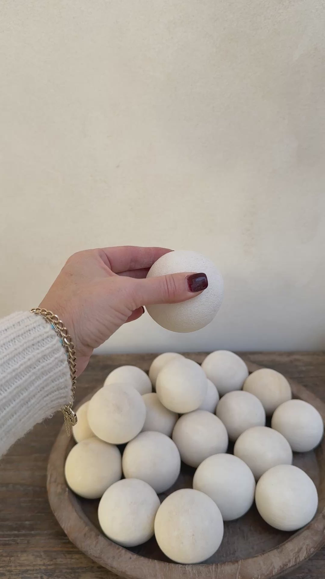 Decorative Limestone Balls