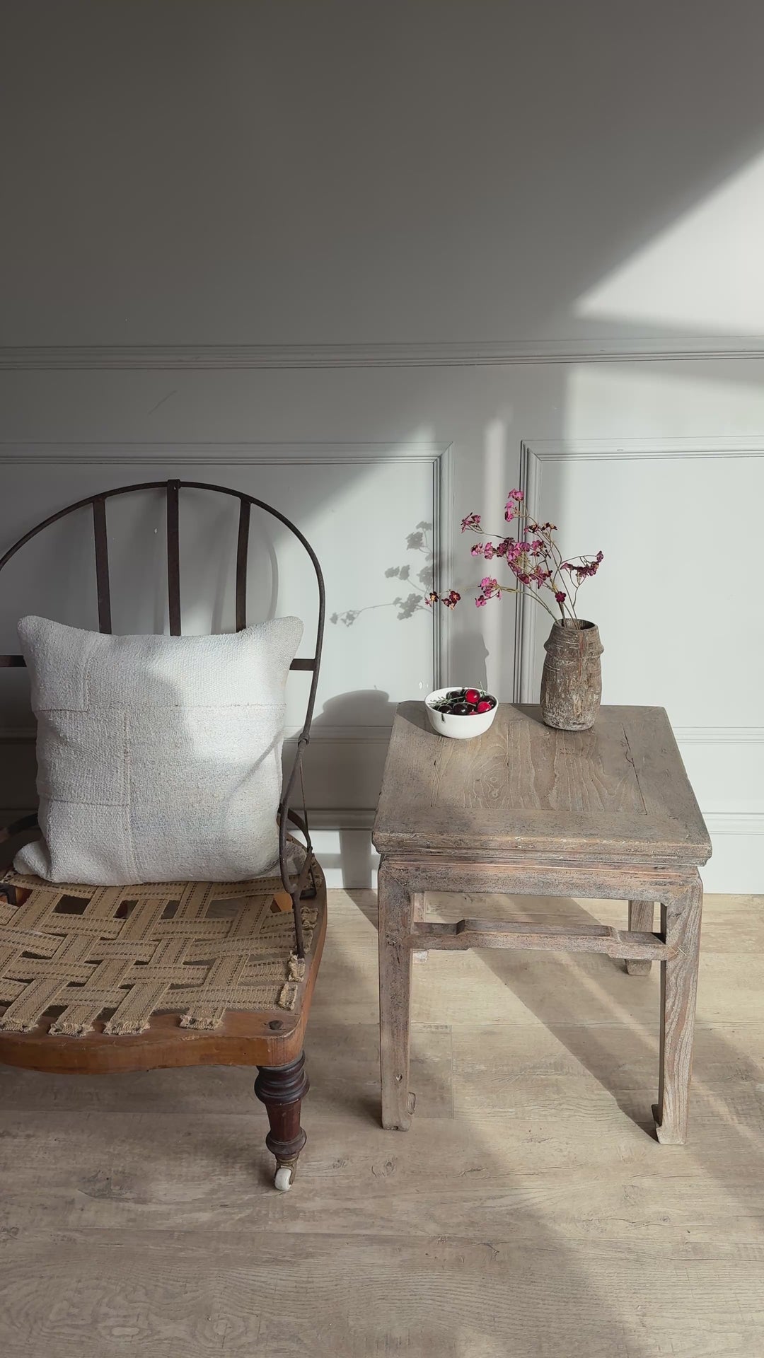 Pair of antique bedside tables | Paloma