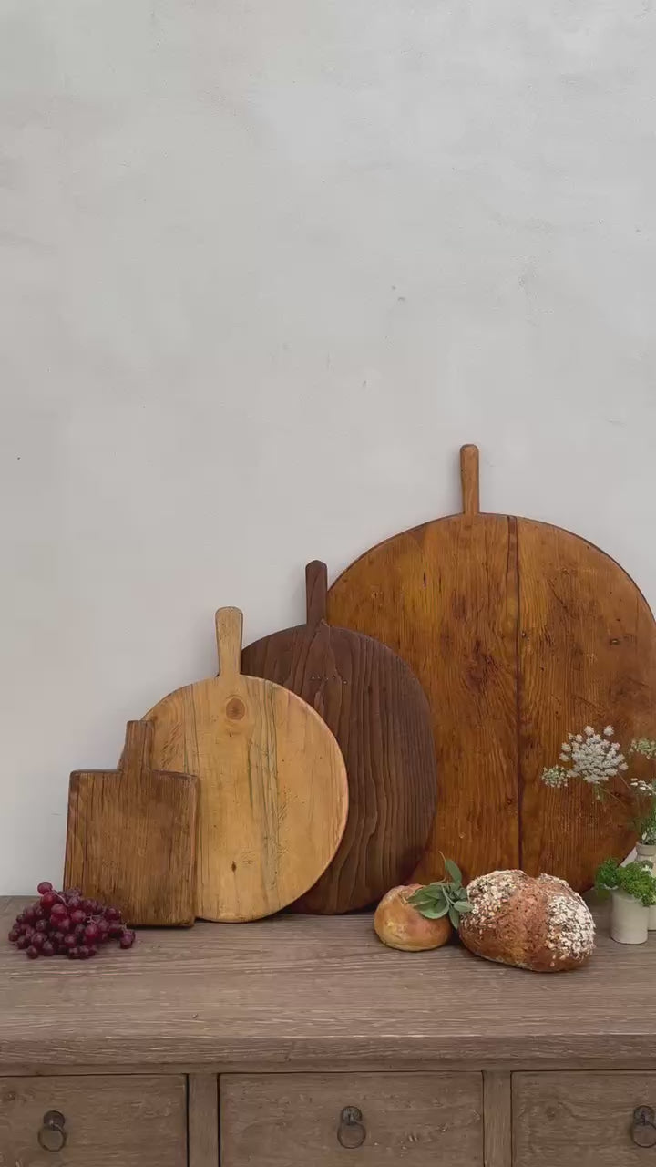 Extra Large Antique Rustic Breadboard (Select from photo)