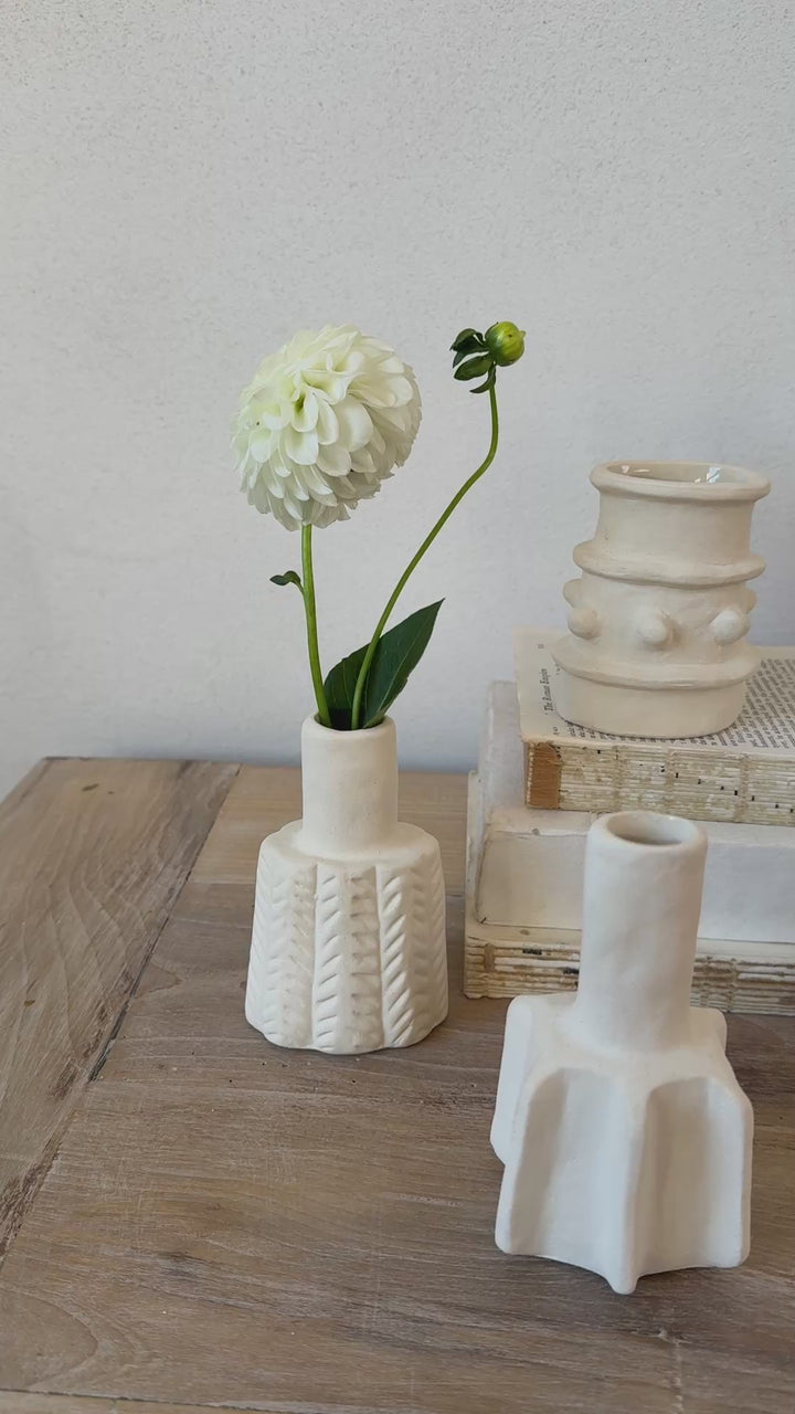 Natural Stoneware Ceramic Vase