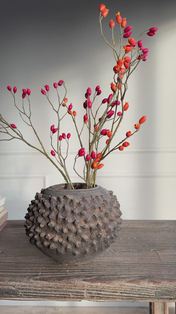 Vintage Spikes African Pottery