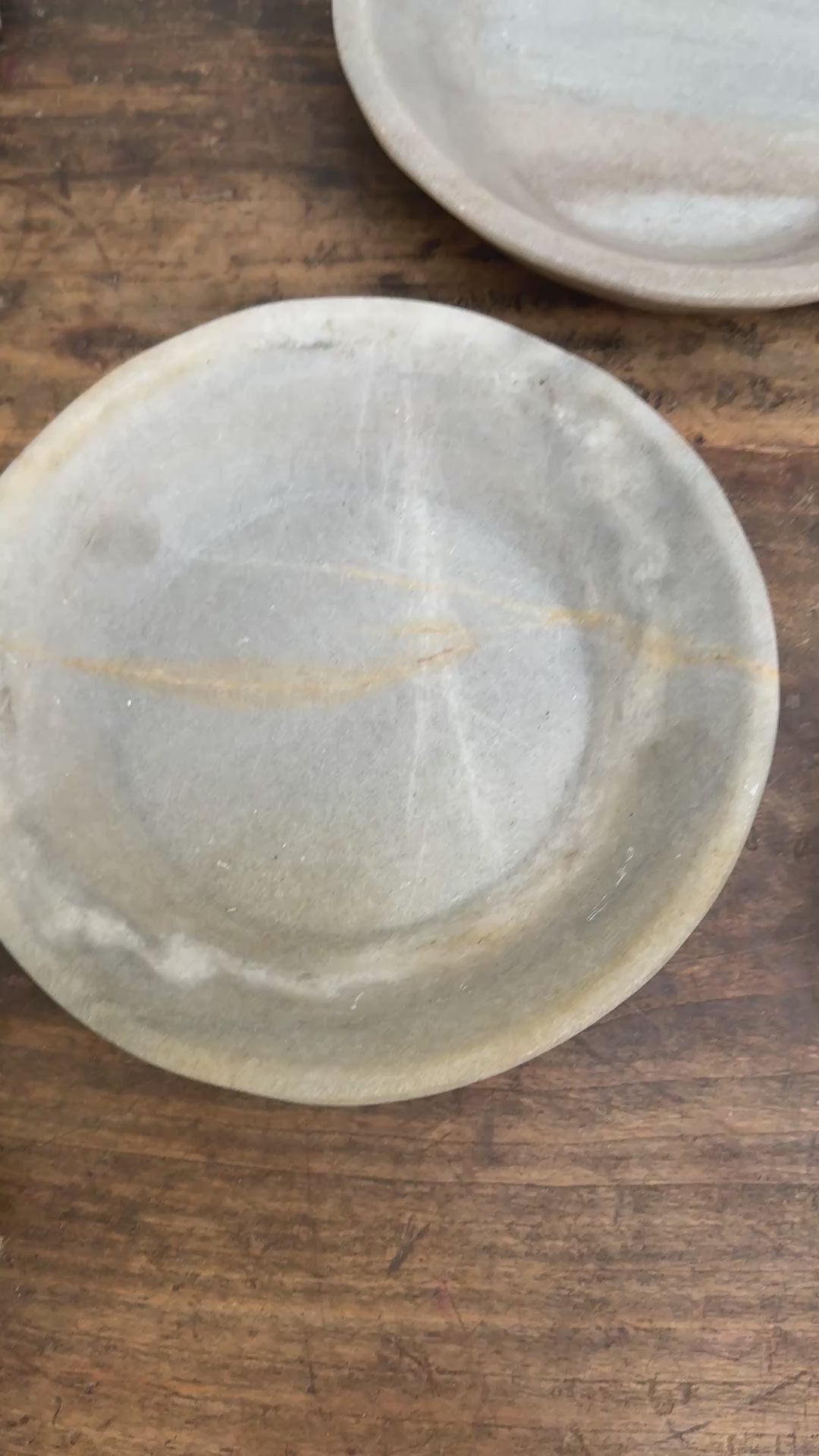 Vintage Marble Decorative Bowls