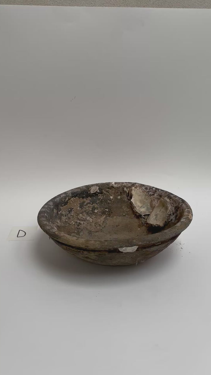 Antique Shipwreck Bowl 14th Century | Sawankhaloc D
