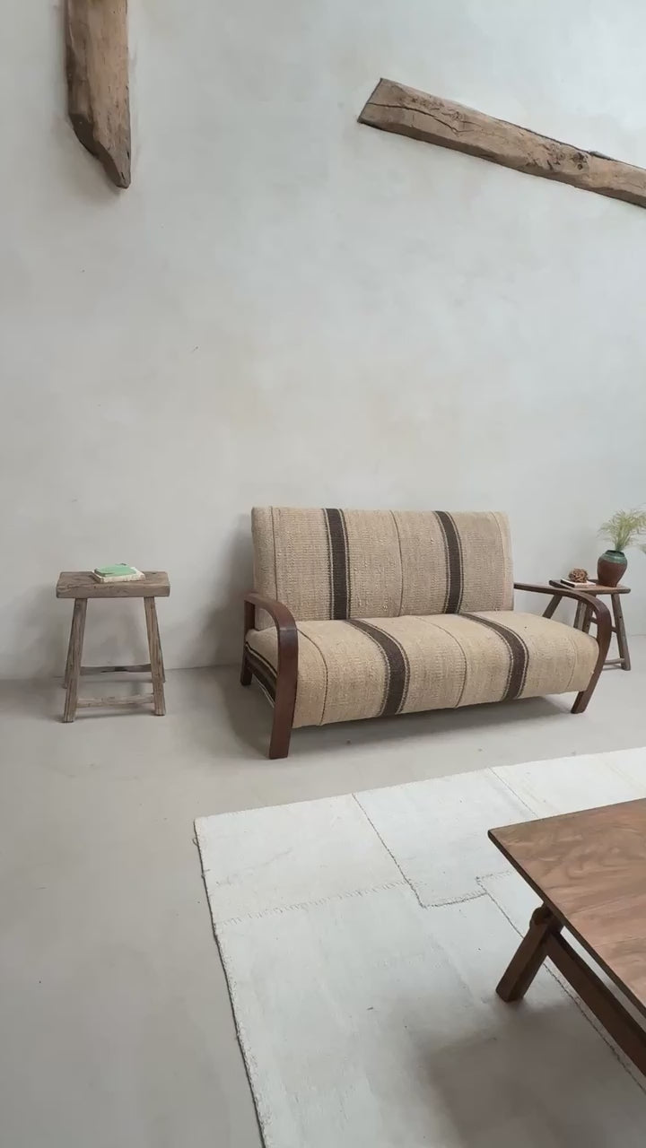 Antique Handwoven Haik Sofa