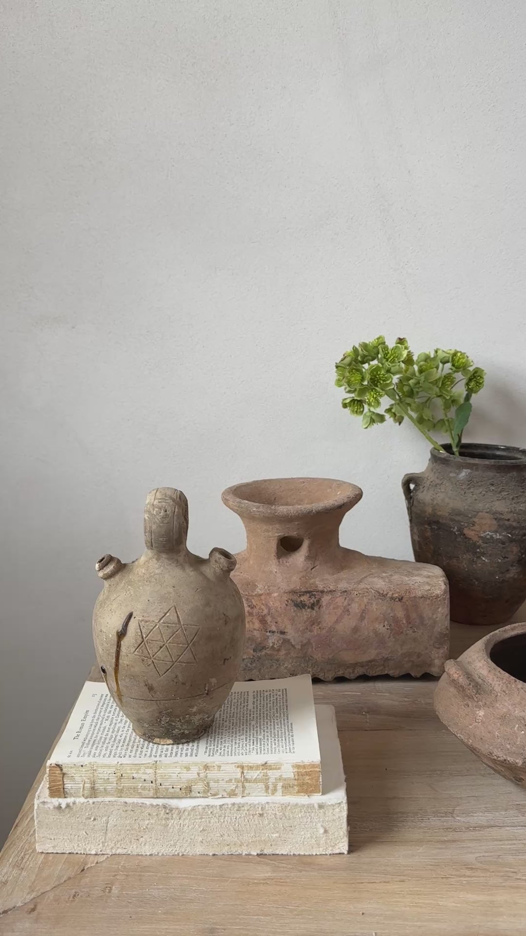 Small Antique Berber Pots