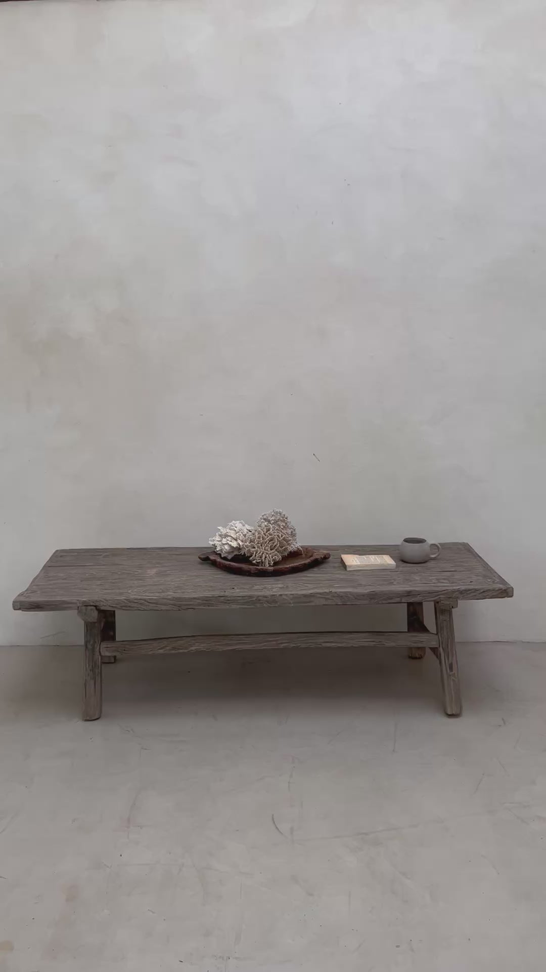 Antique Driftwood Coffee Table | Harley