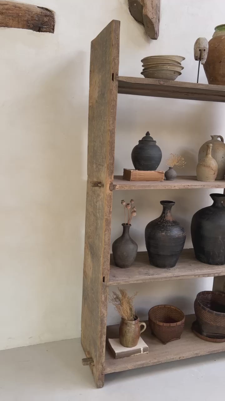 Antique Rustic Wooden Shelving | Beatrice