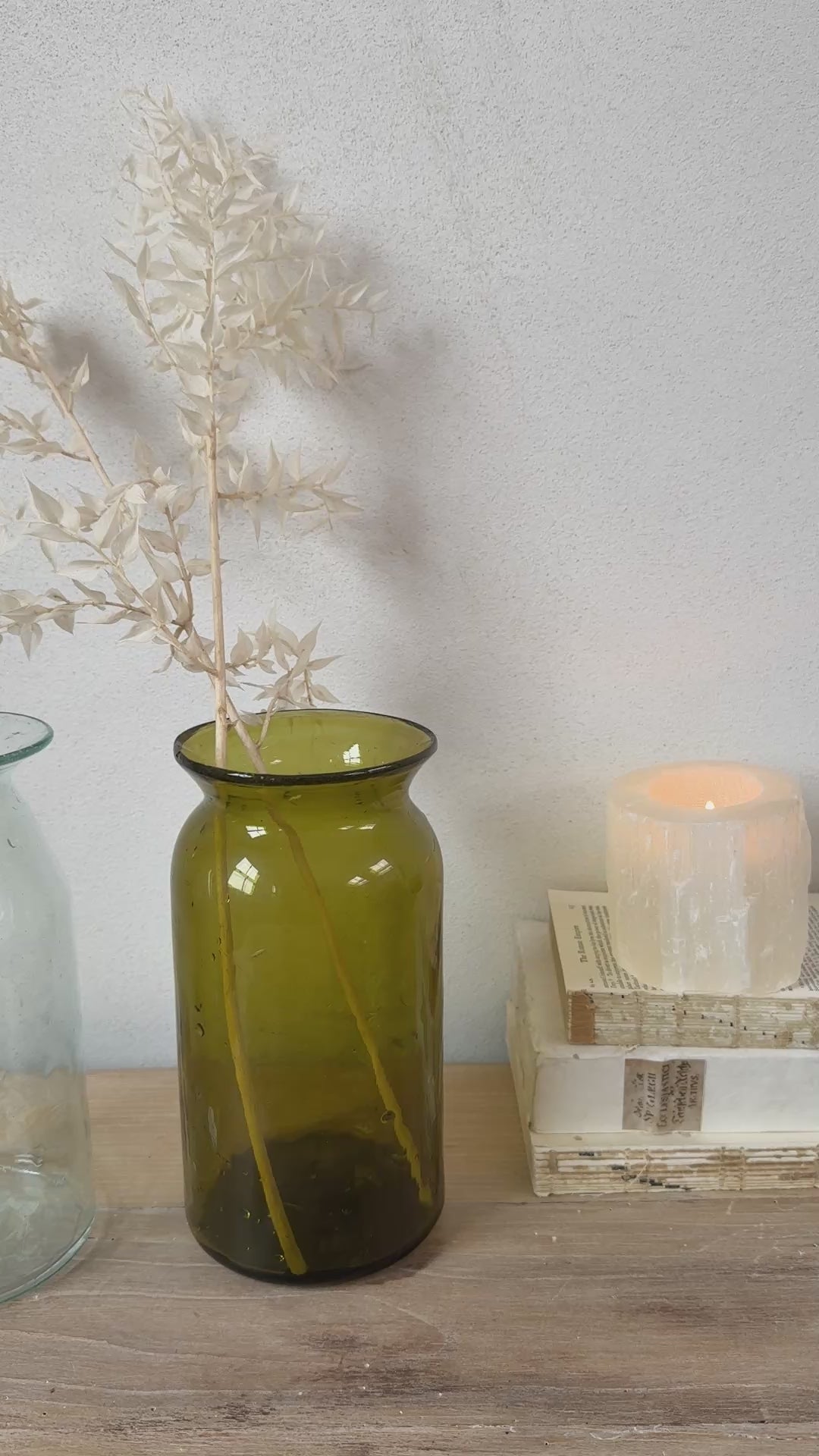 Hand Blown Glass Vase