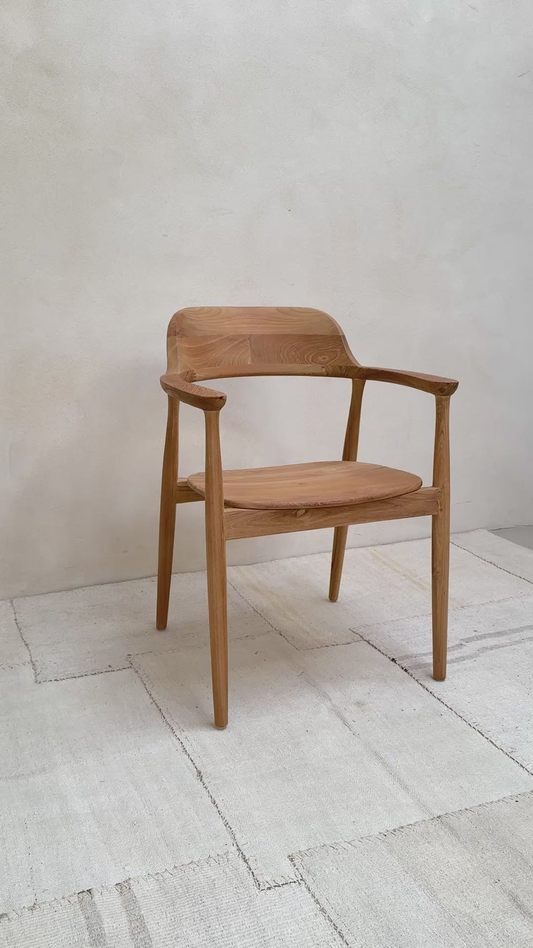 Natural Dining Chair | Hoxton – Home Barn