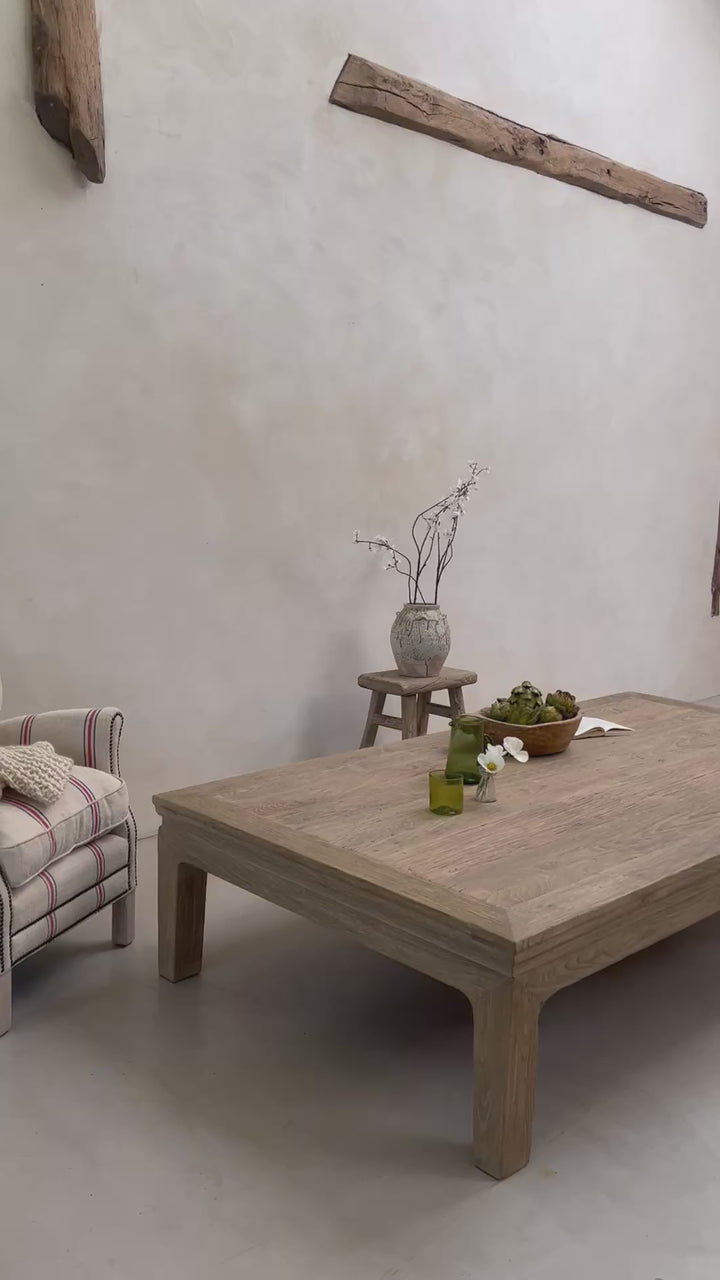 Extra Large Reclaimed Elm coffee table | Burford