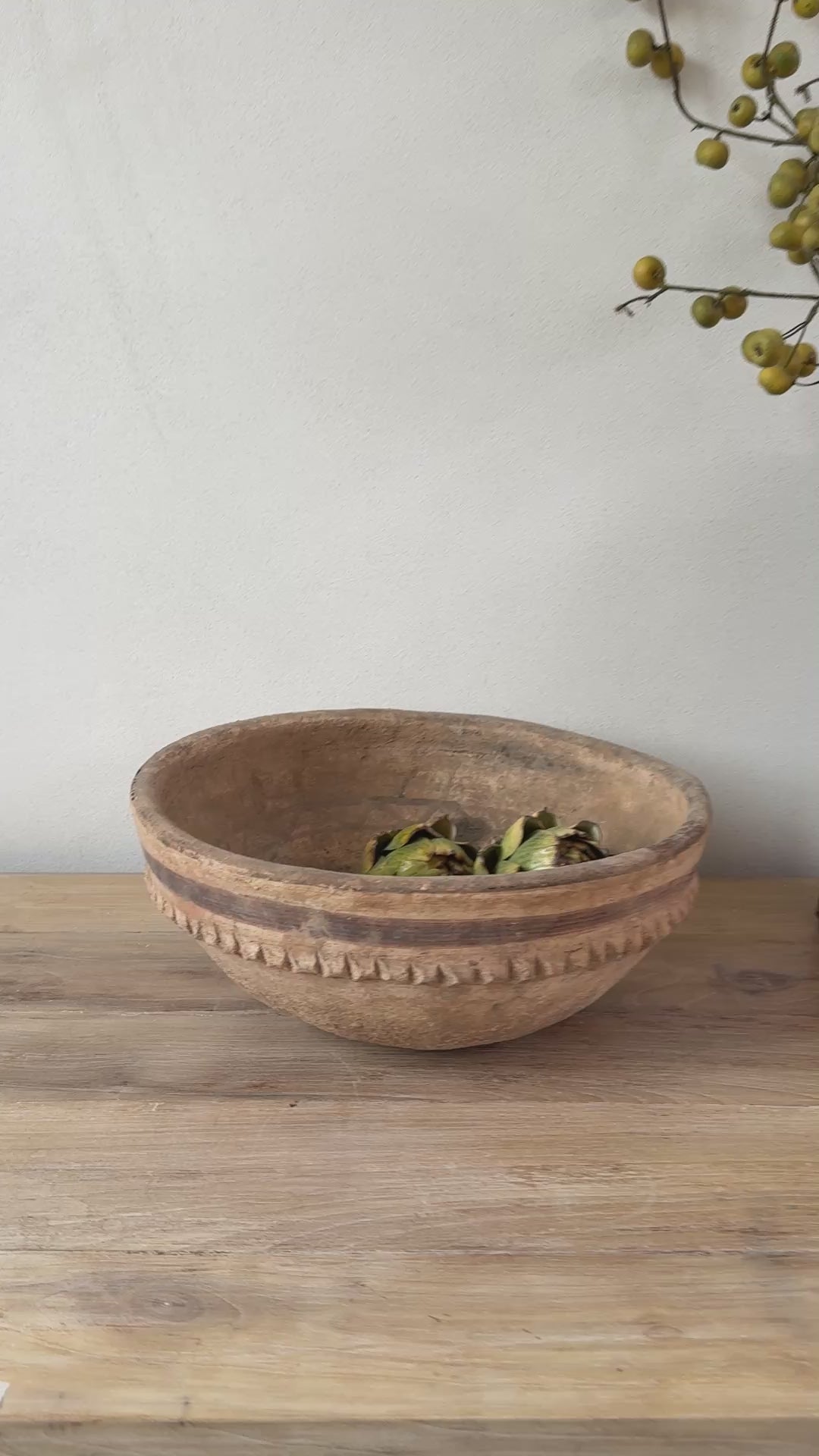 Large Antique Berber Bowls