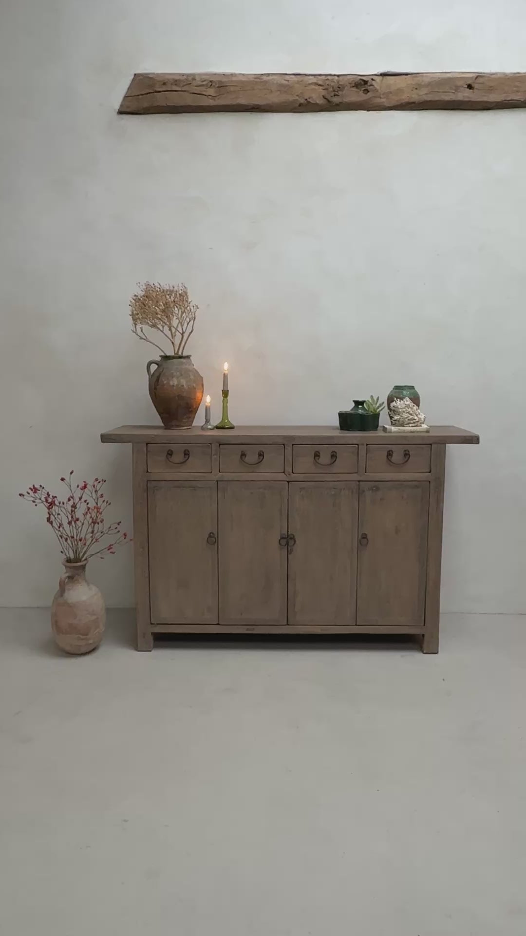Antique cupboard Beechwood