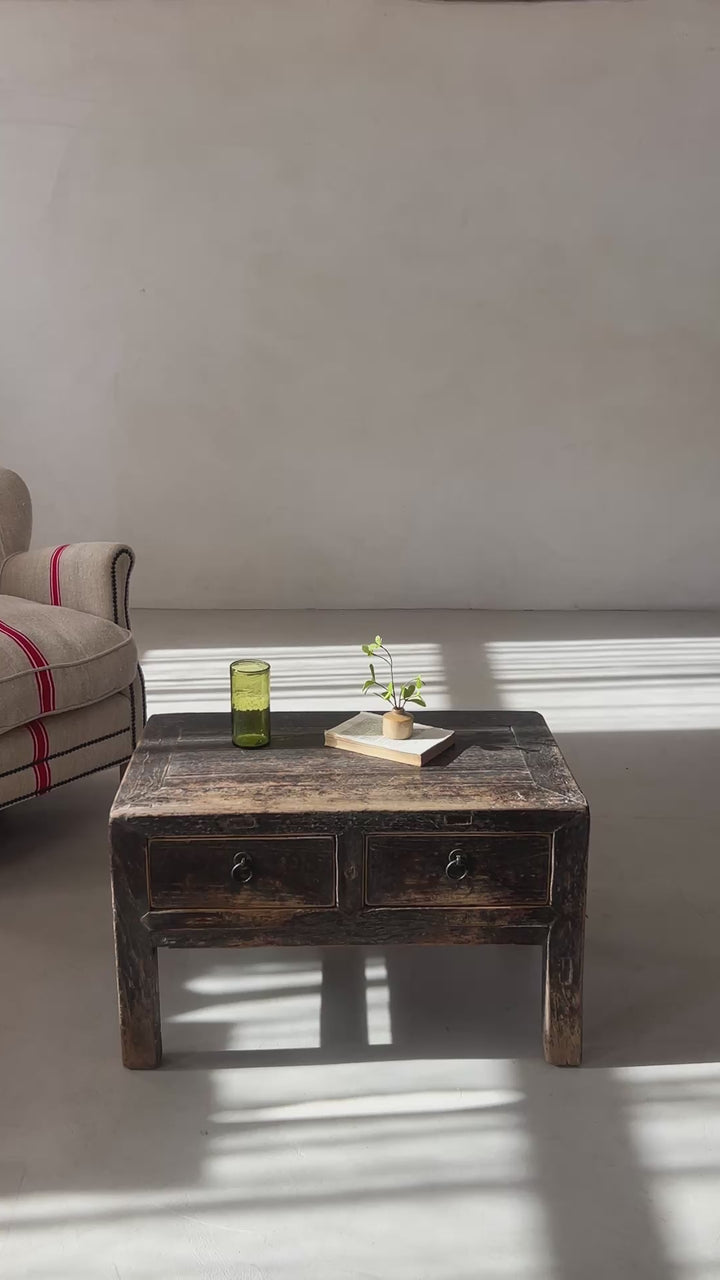Antique Square Coffee Table | Laticia