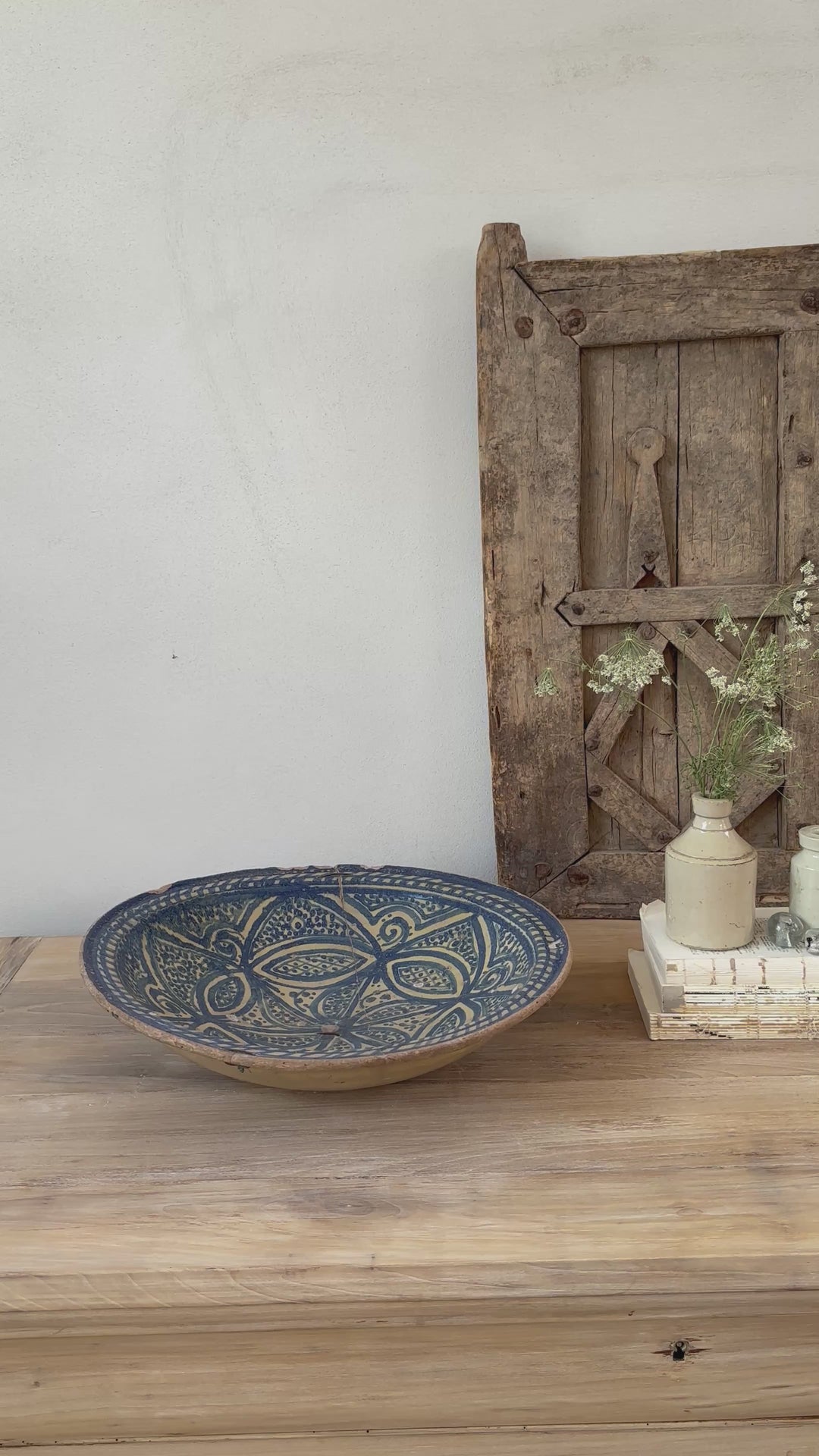 Jama Antique Safi Plate | Sofia
