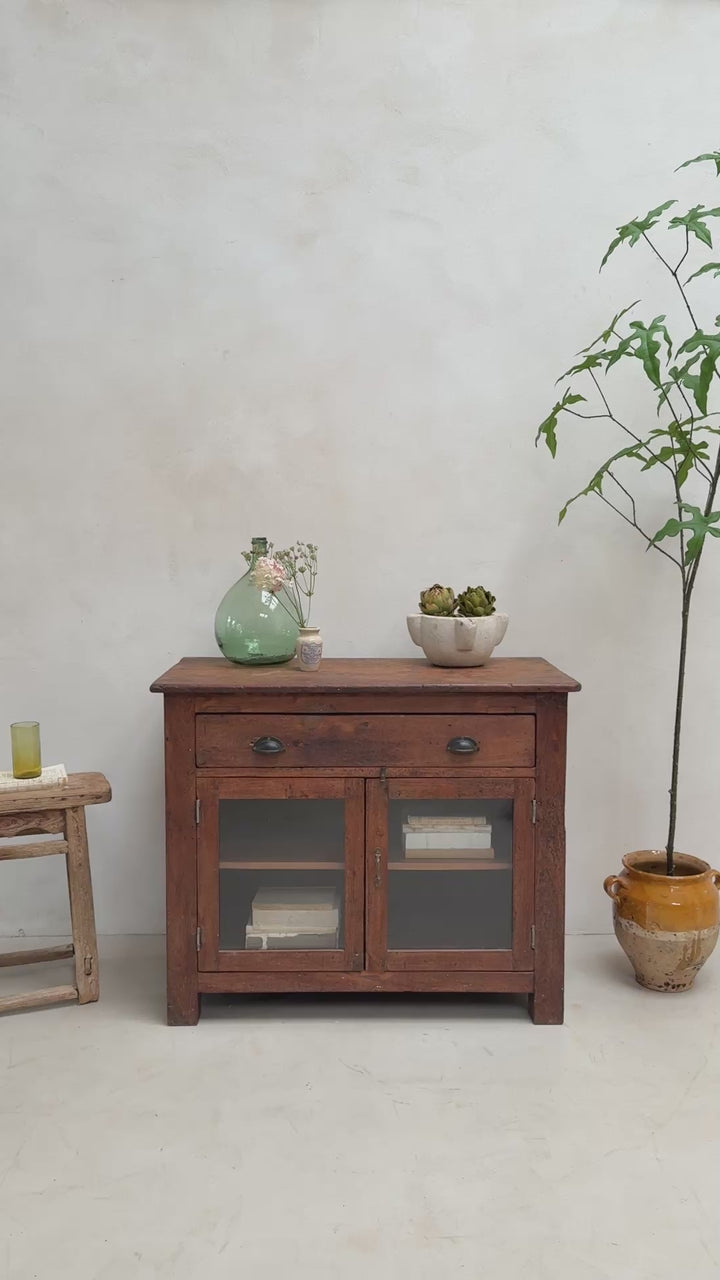 Antique glazed shop counter | Lavenham