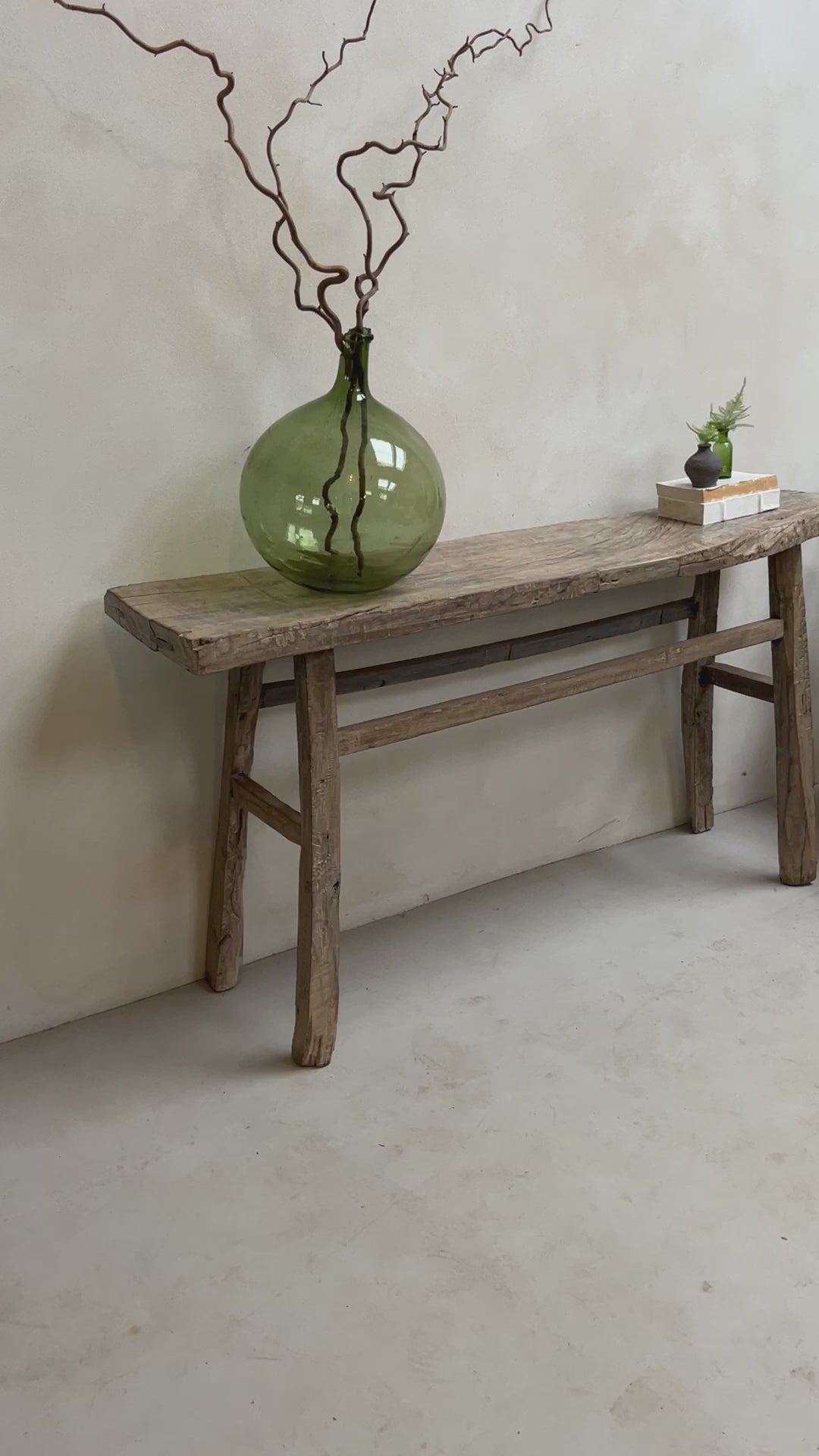 Rustic antique console table | Adlestrop