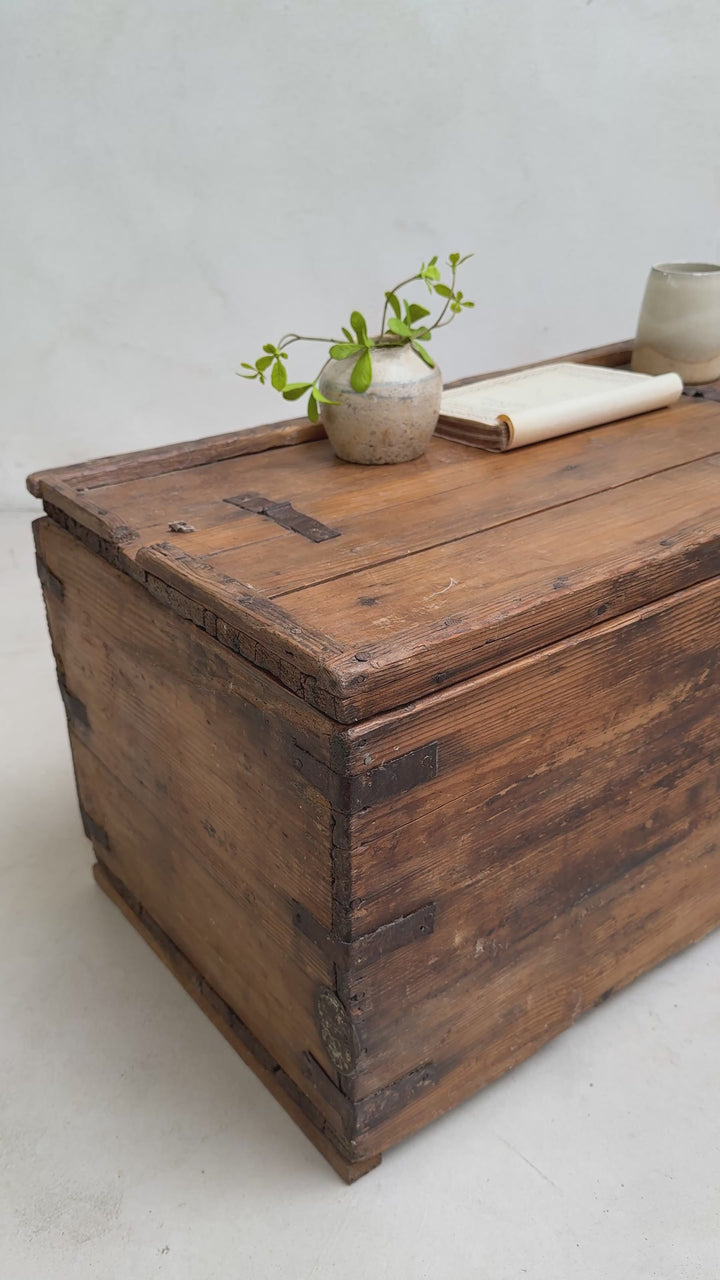 Antique Wooden Chest | Boxgrove