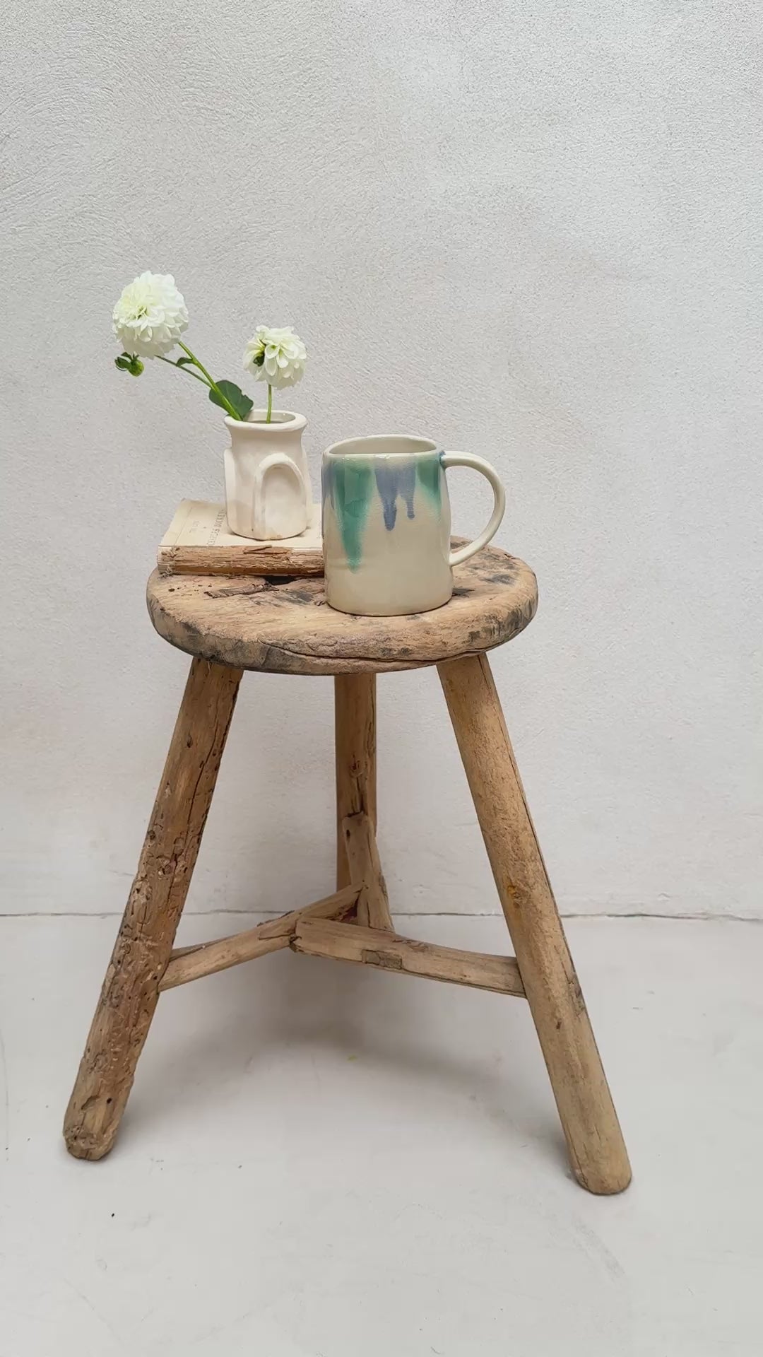 Blue Stoneware Mug | Yori