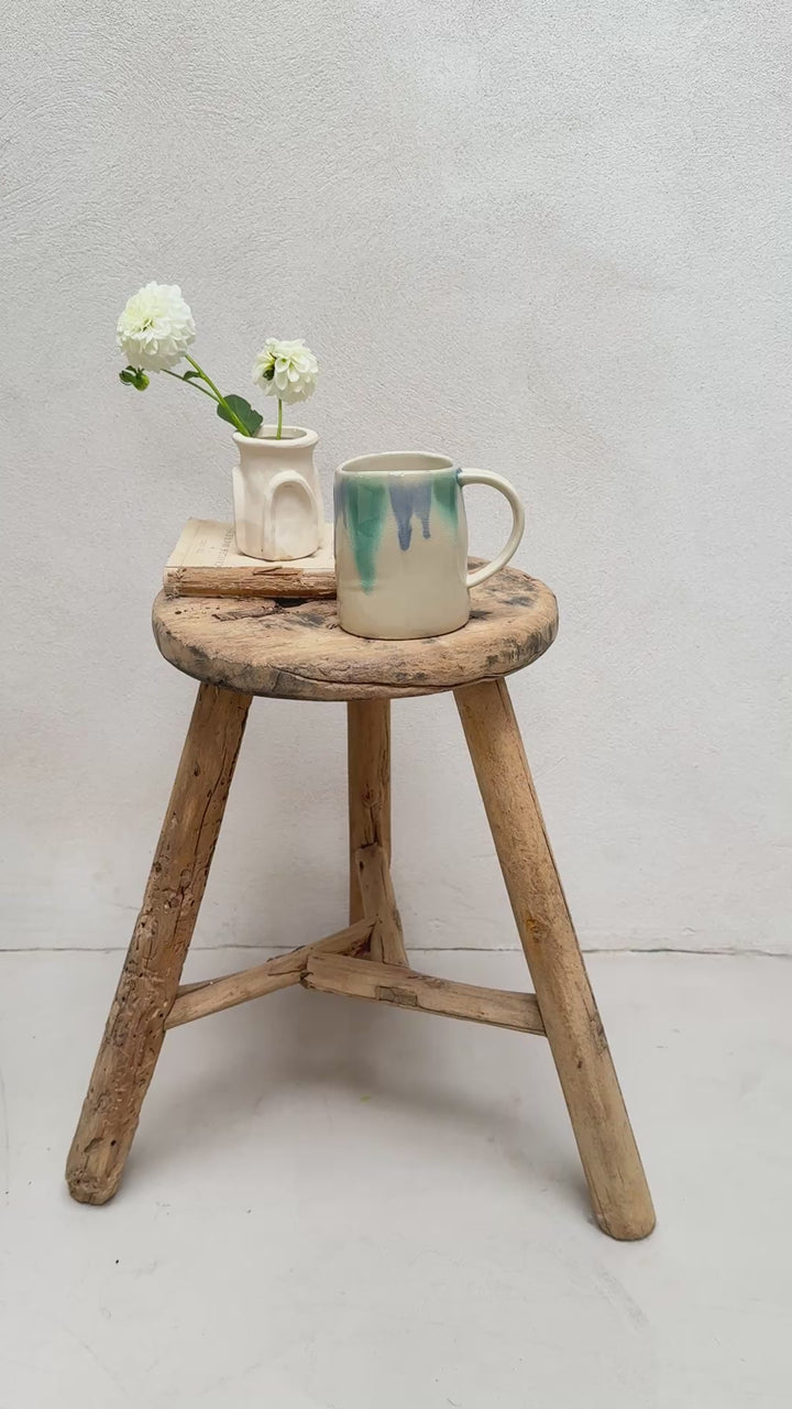 Blue Stoneware Mug | Yori