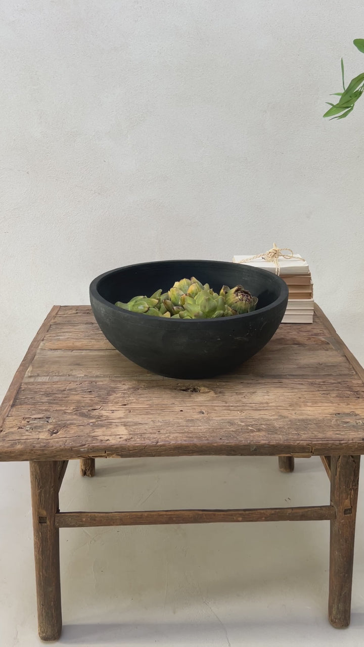 Large Antique Wooden Batak Bowl | Aurel