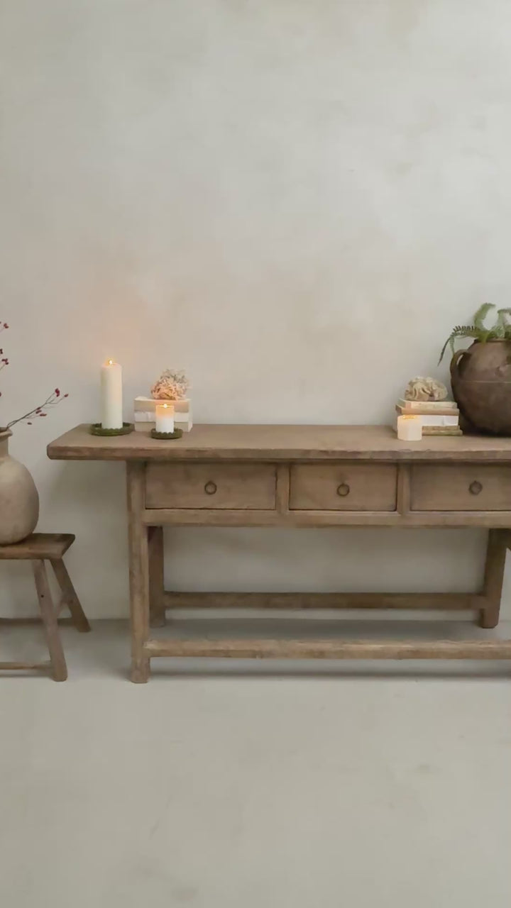 Large Antique Console Table Adcote