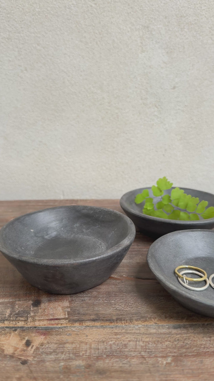 Marble Bowl Black Extra Small