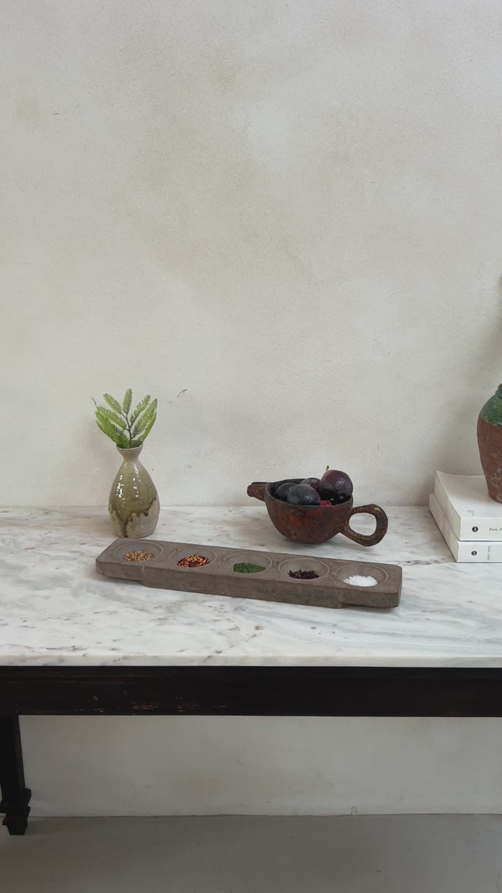 Rustic Wooden Spice Tray | Darma