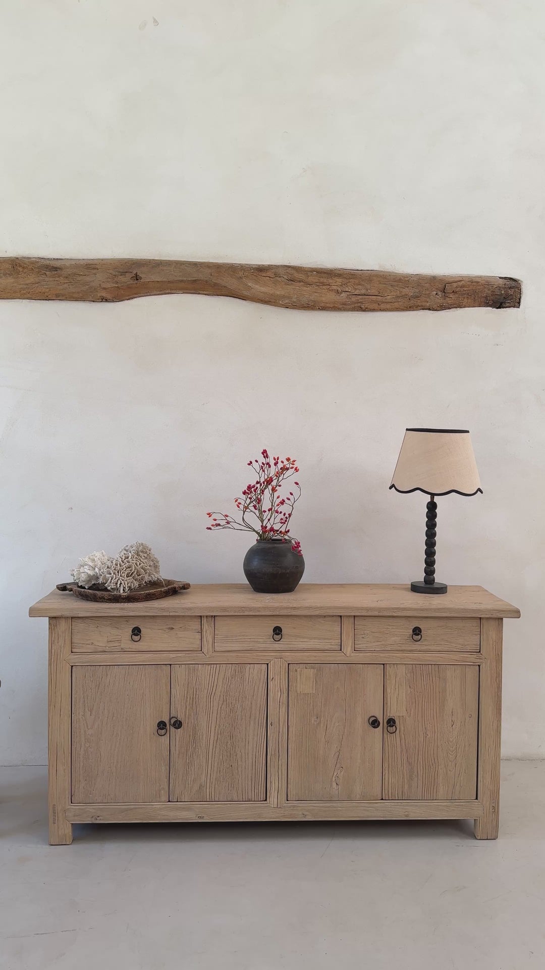 Rustic Reclaimed Elm Cabinet | Milton