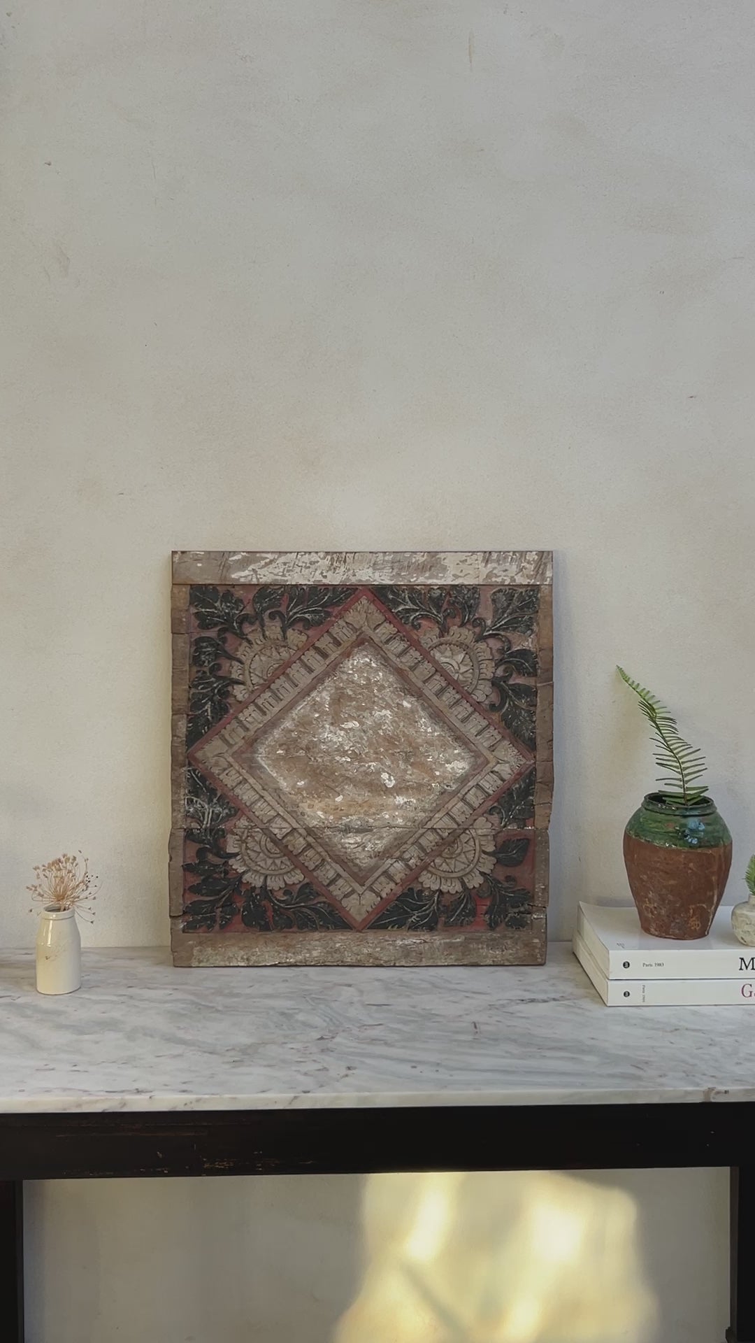 Antique Wood Carving Artwork Nirana