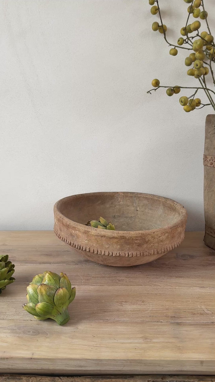 Large Antique Berber Bowls