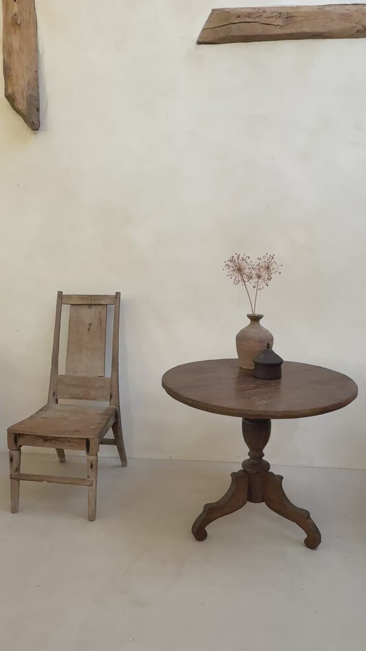 Antique Pedestal Round Tables Fenton