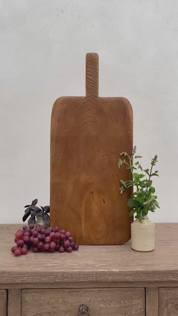 Large Antique Rustic Breadboard (Select from photo)