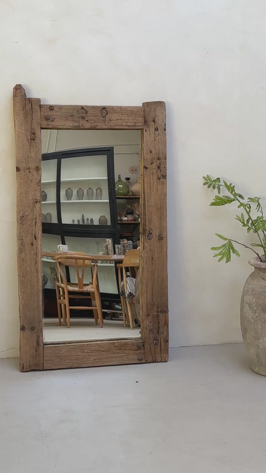 Reclaimed timber mirror | Willow