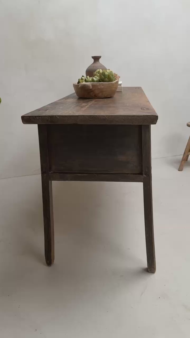 Large Antique Console Table | Angus