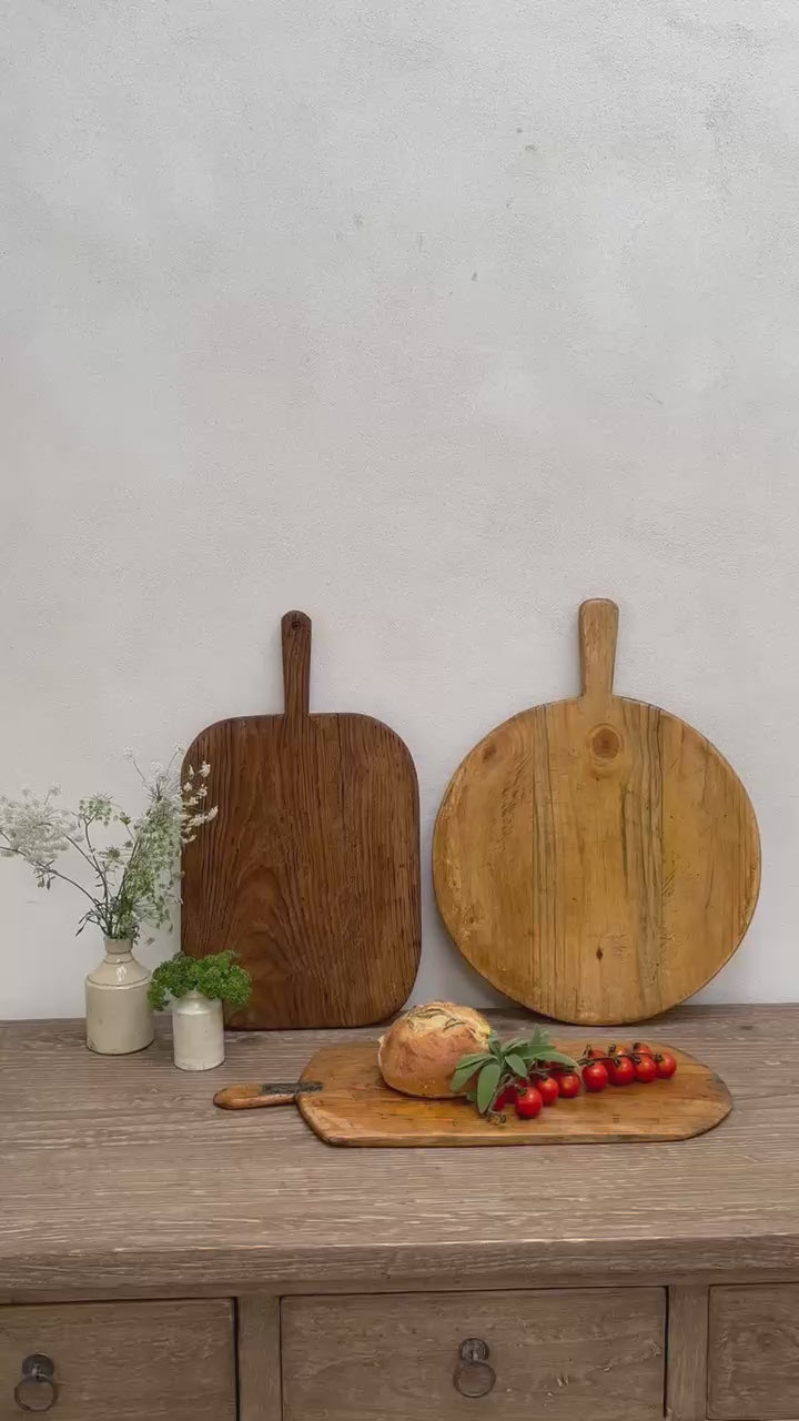 Medium Antique Rustic Breadboard (Select from photo)