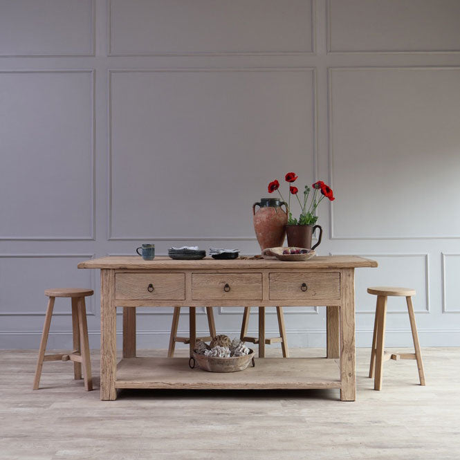 Reclaimed Kitchen Island Durham