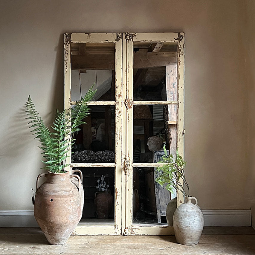 Antique French Window Mirror | Roussion