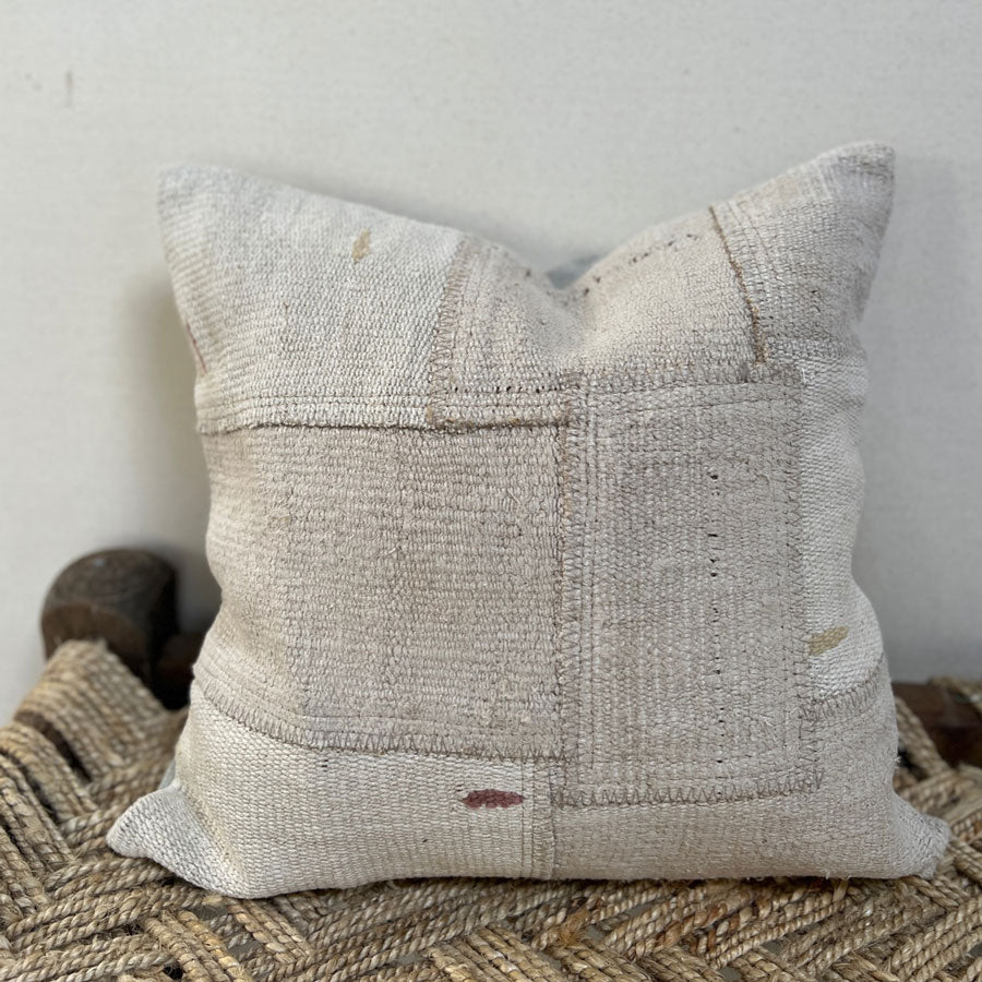 Patchwork vintage cushion stone | Selena
