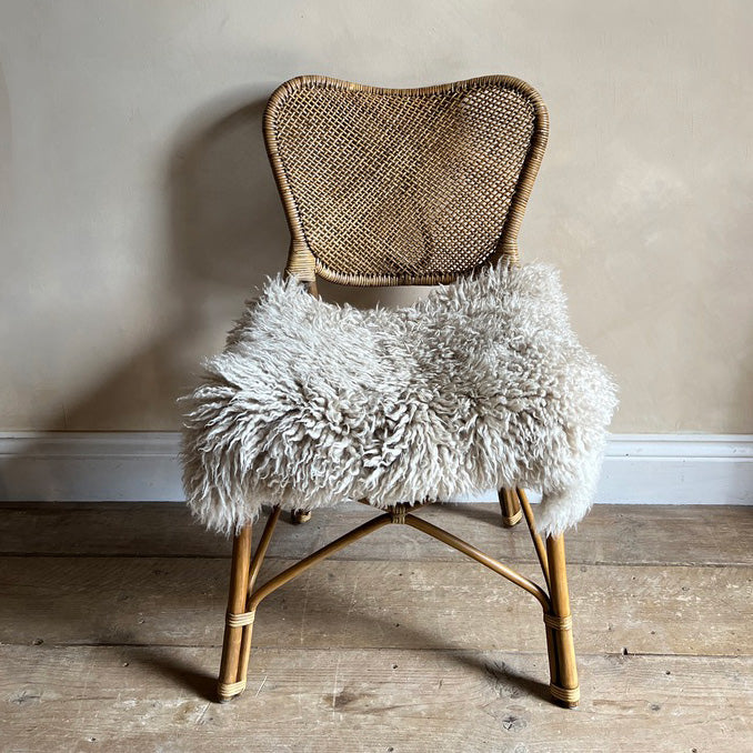 CURLY SHEEPSKIN AUSTRALIAN SEAT TOPPER