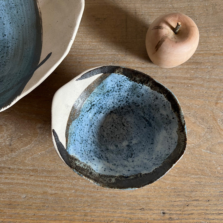 Textured Abstract Small Bowl