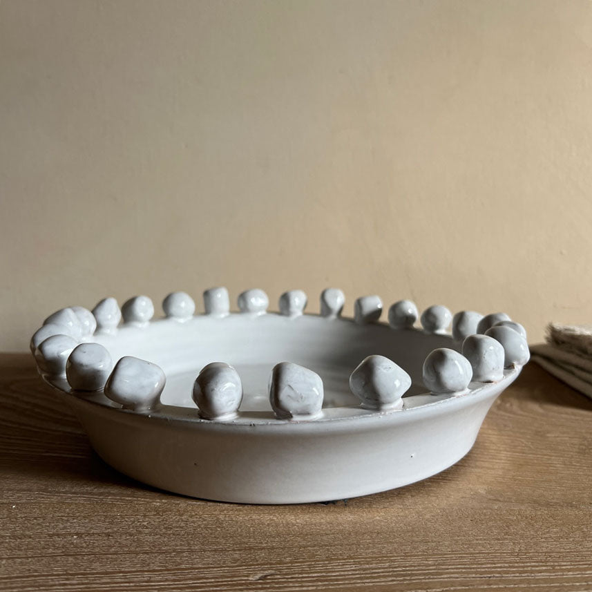 Textured Ceramic Bowl | Spheres