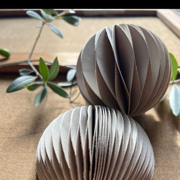 Honeycomb Sphere Paper Ornament Stone