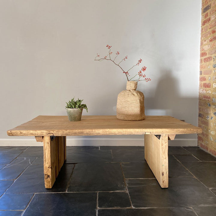 Rustic Reclaimed Wood St Ives Coffee Table