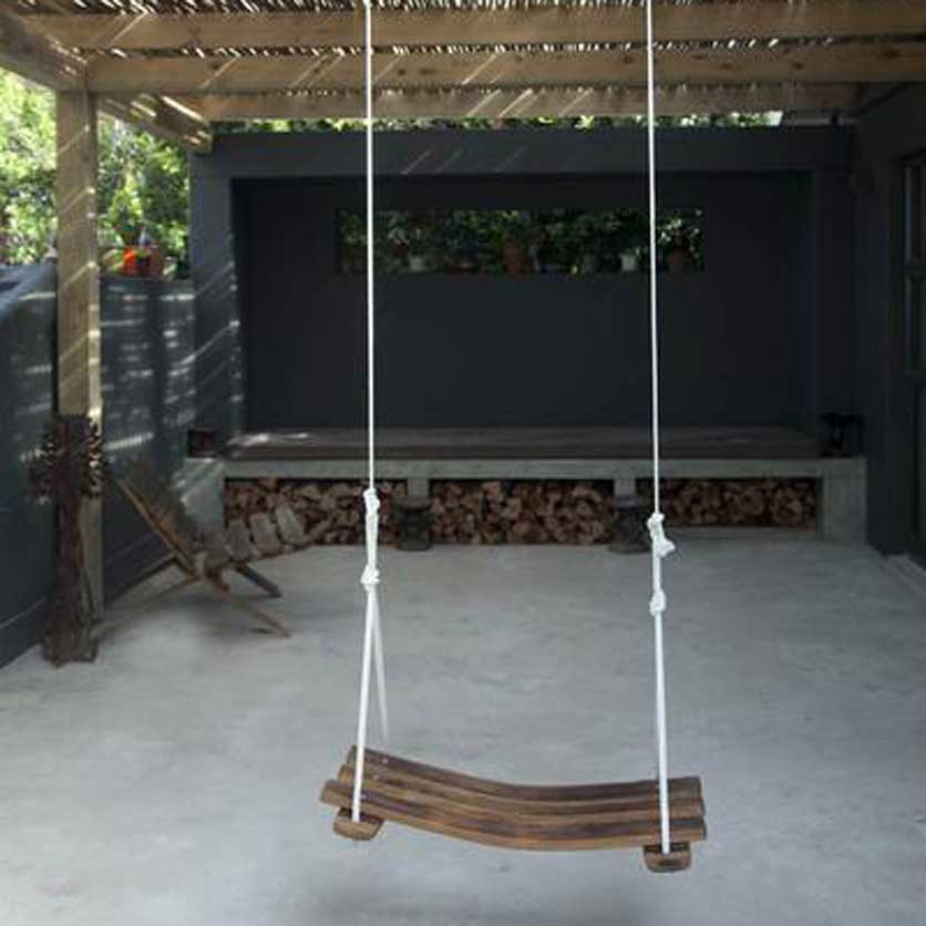 Large Swing | Recycled Wine Barrel Staves