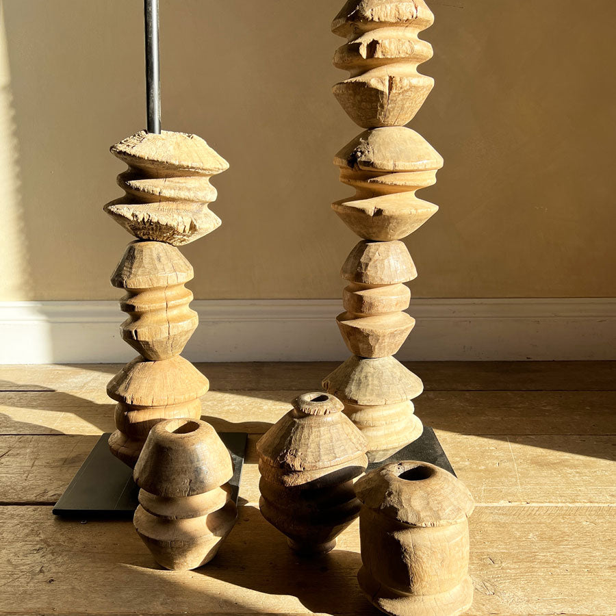 Wooden Totem Pole 100cm