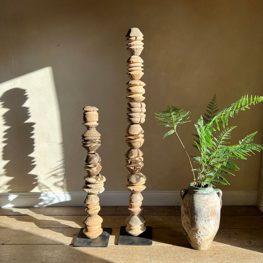 Wooden Totem Pole 100cm